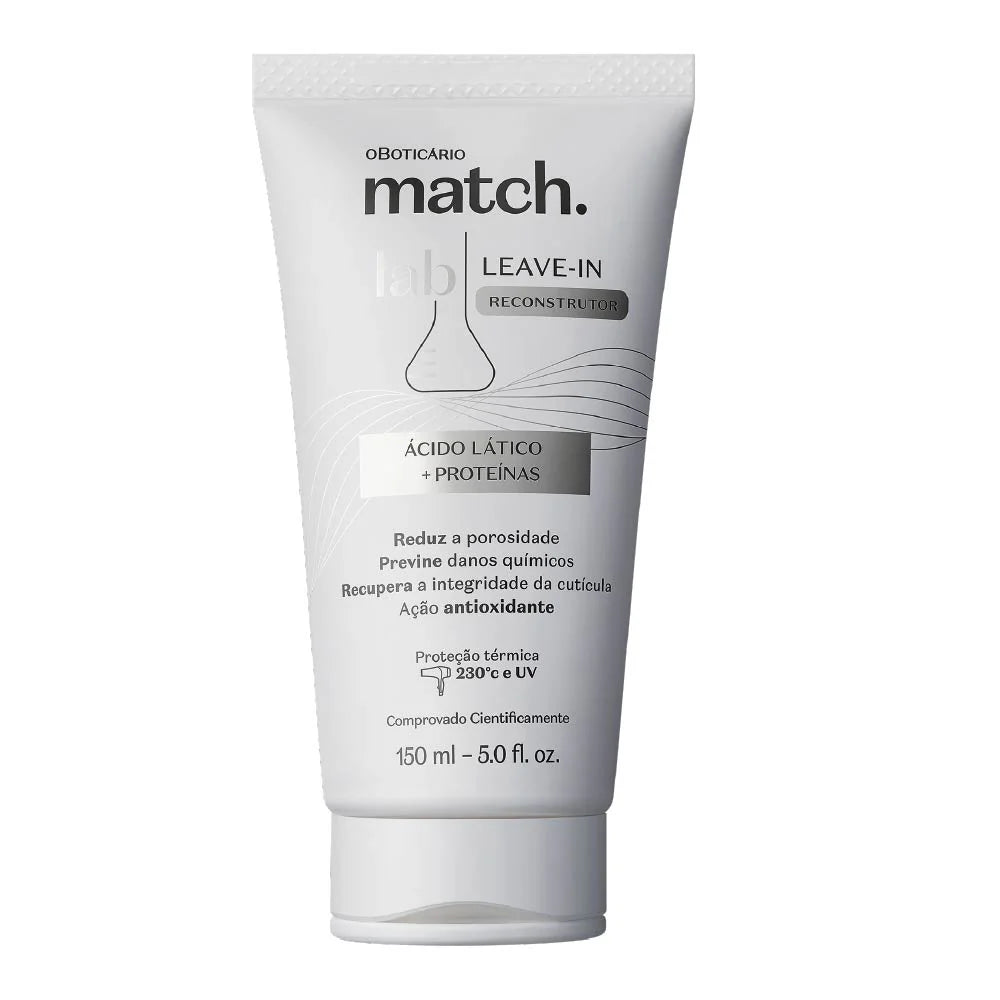 Match Lab Leave-in Reconstrutor, 150ml | O Boticario