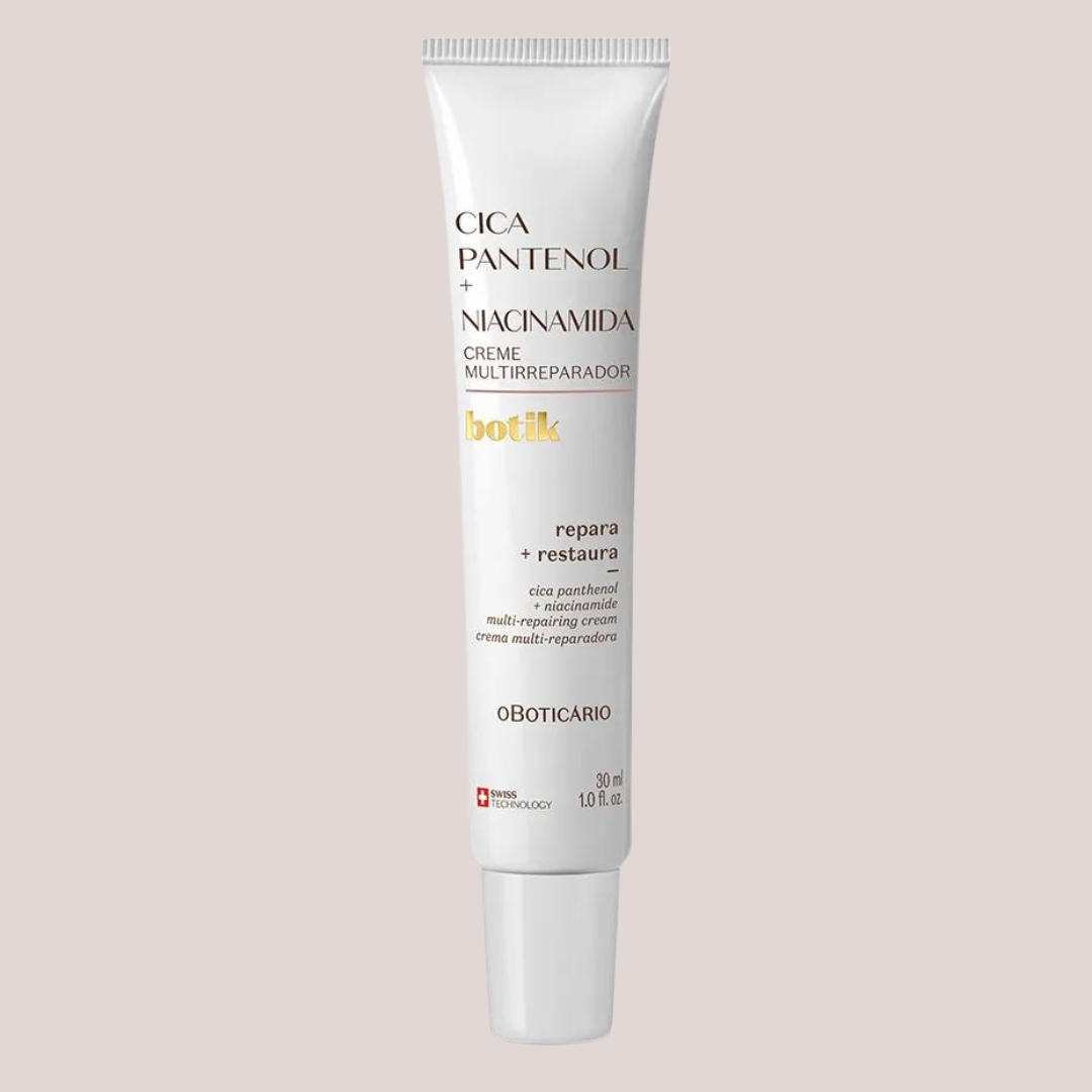 Botik Cica Panthenol + Niacinamida Multi-Repairing Cream 30ml | O Boticário