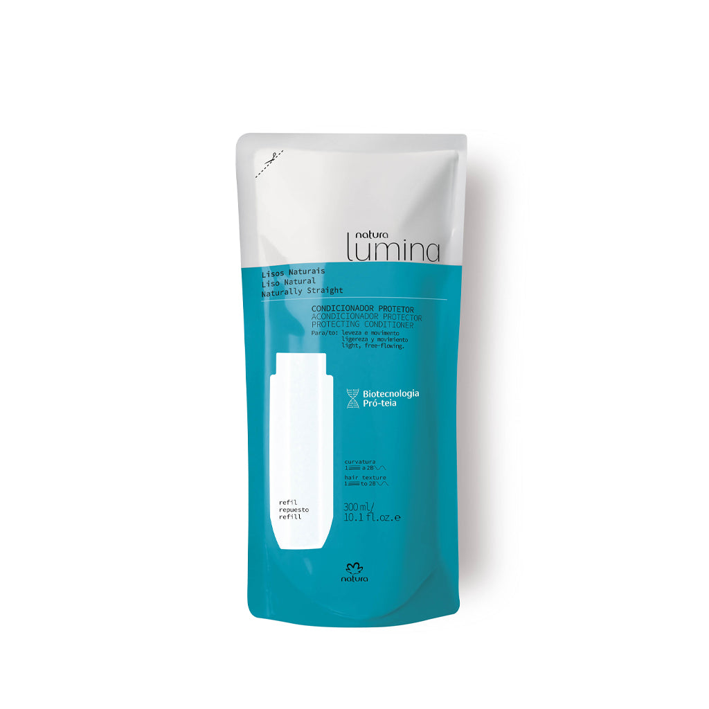 Lumina Straight Hair Conditioner Refill 300 ml | Natura
