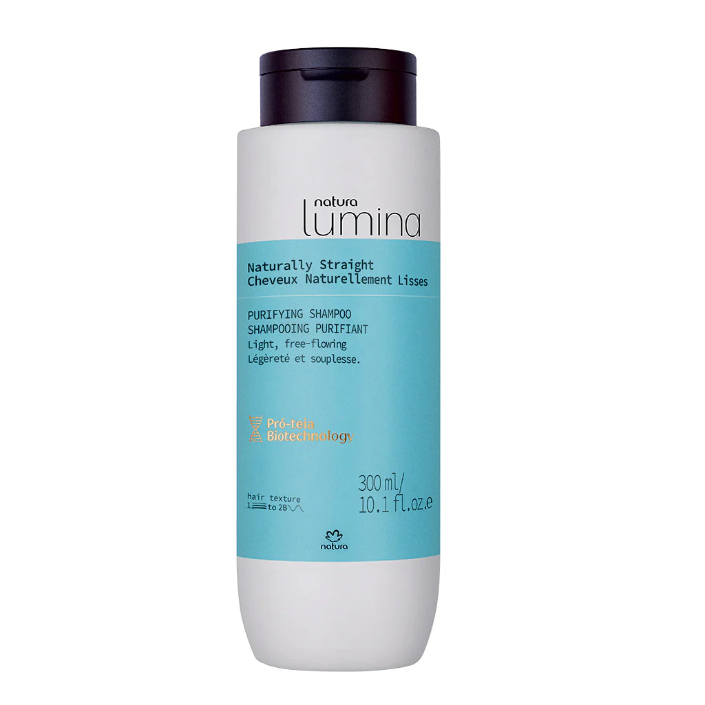 Lumina Straight Hair Purifying Shampoo 300 ml | Natura