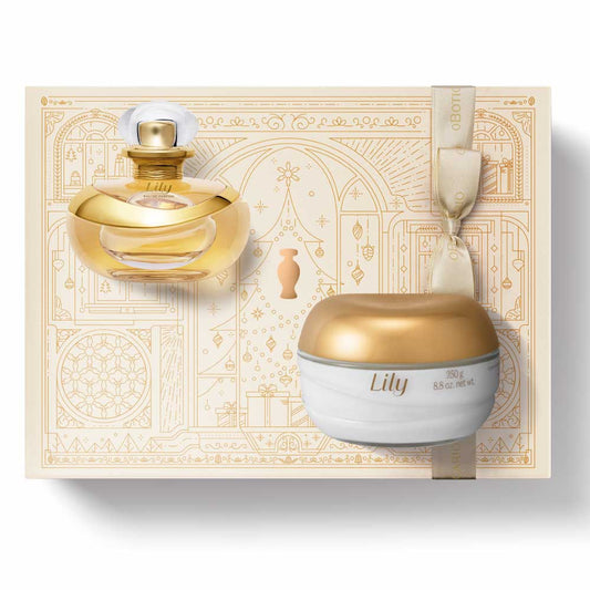 Lily Satin Christmas Gift Set | O Boticário