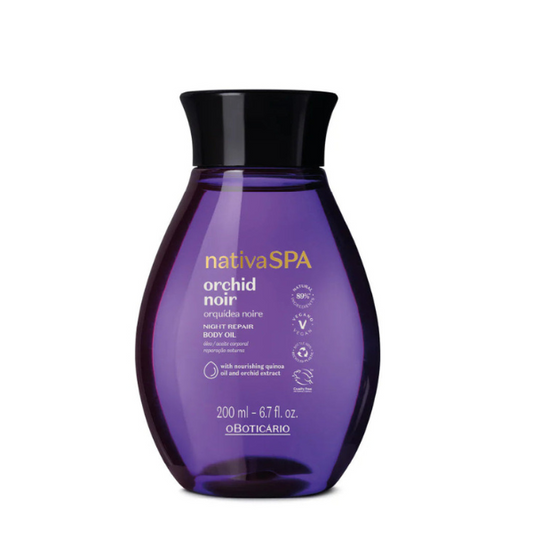 Nativa SPA Body Oil Orchid Noir, 200ml - O Boticário