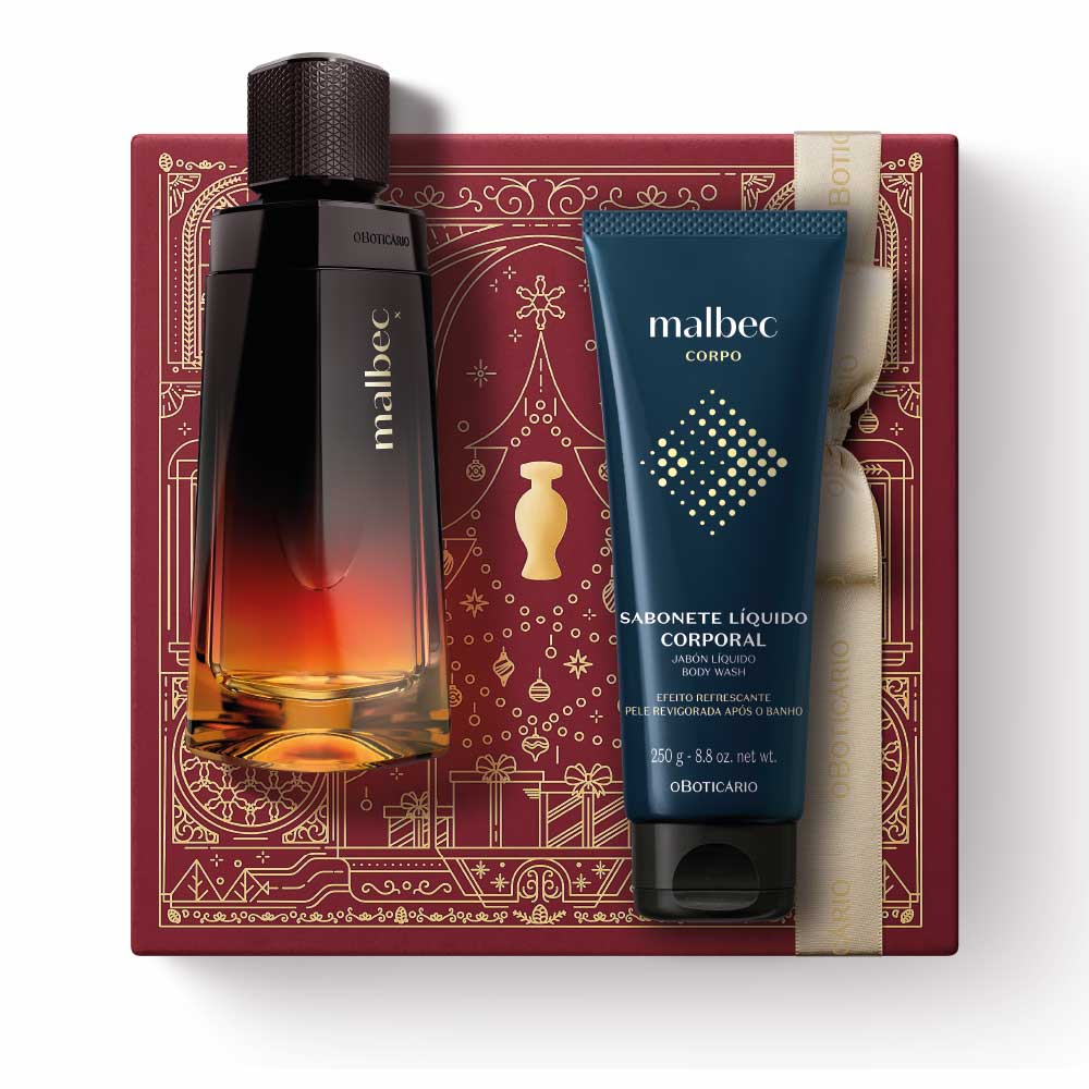 Malbec X Christmas Gift Set | O Boticário