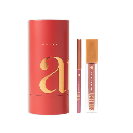 Aura Signature Lips - 8:44 Christmas Gift Set | O Boticário