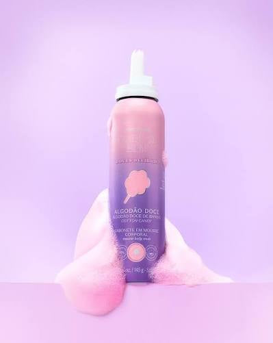 Cuide-se Bem Doces Delírios Cotton Candy Mousse Body Wash