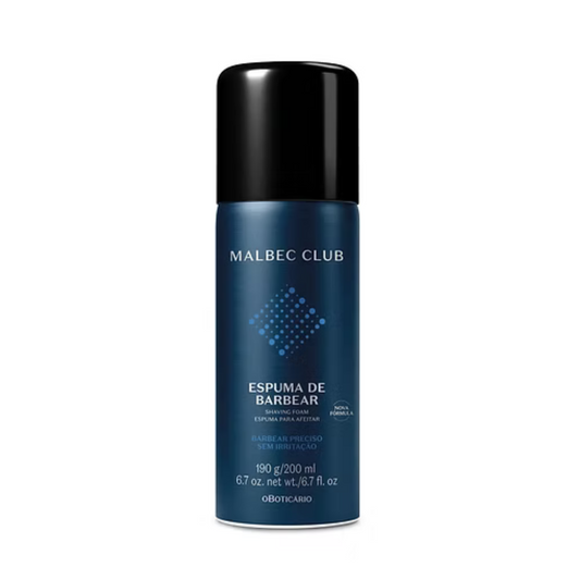 Malbec Club Shaving Foam - 200ml | O Boticário