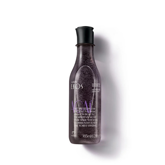 EKOS Acai Exfoliating Shower Gel - 185ml | Natura