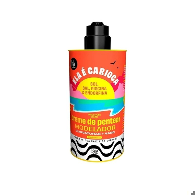 Ela é Carioca 4ABC Curl Styling Cream 480g | Lola From Rio