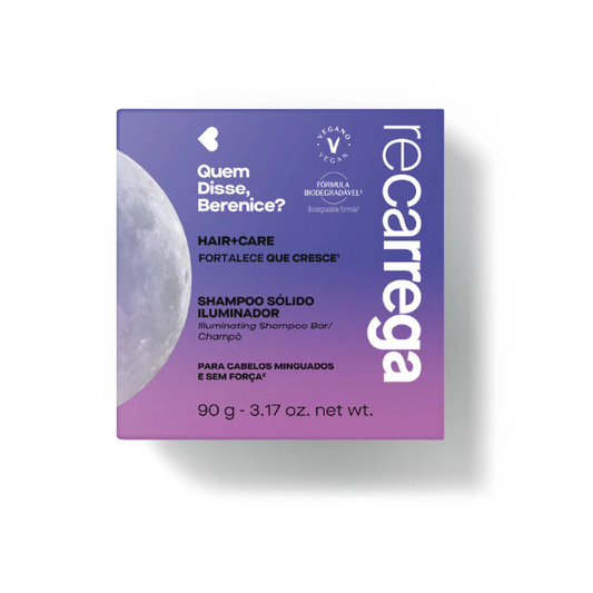 Quem disse, Berenice? Hair+Care Illuminating Shampoo Bar - 90g | O Boticário