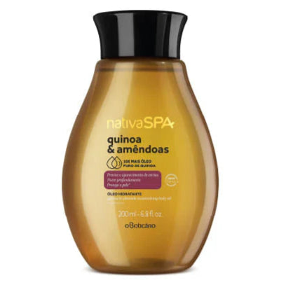 Nativa Spa Quinoa & Almonds Body Oil 200ml | O Boticario