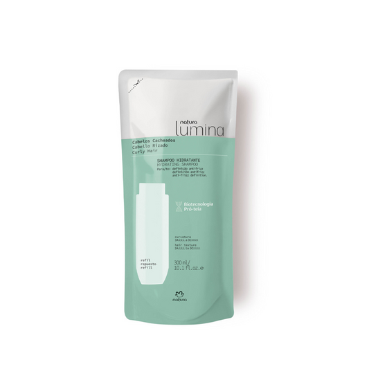Lumina Refill Curly Hair Shampoo - 300ml | Natura