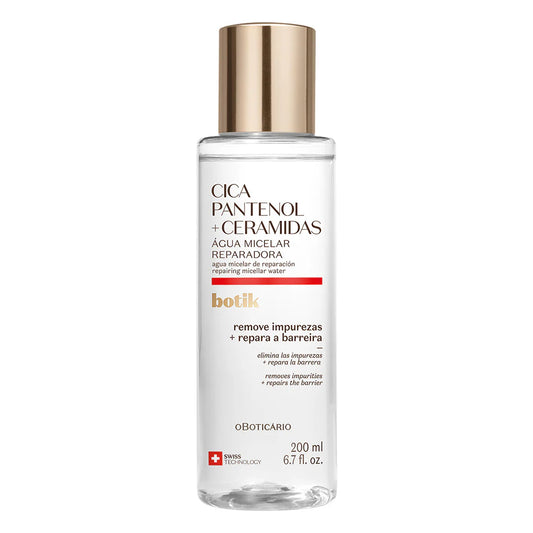 Botik Cica Pantenol + Ceramides Repairing Micellar Water | O Boticário