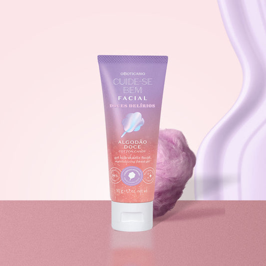 Cuide-se Bem Facial Cotton Candy Hydrating Gel Moisturiser