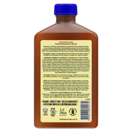 Rapunzel Rejuvenating Shampoo - 250ml | Lola Cosmetics