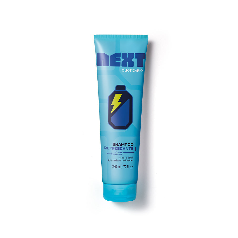 Next 2-in-1 Shampoo by O Boticário – Refreshing Hair & Body Wash for Boys