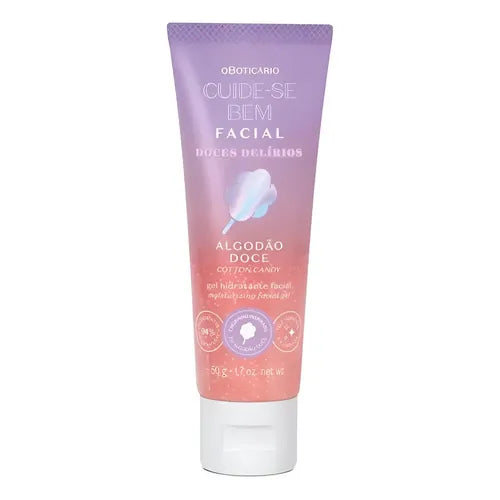 Cuide-se Bem Facial Cotton Candy Hydrating Gel Moisturiser