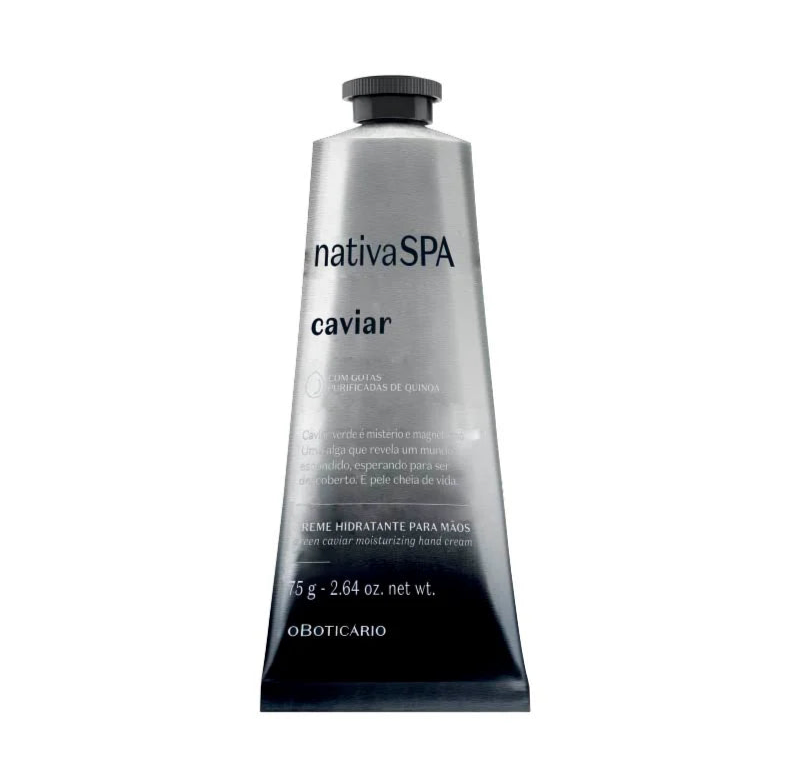 Nativa SPA Caviar Hand Cream, 75g|  O Boticario