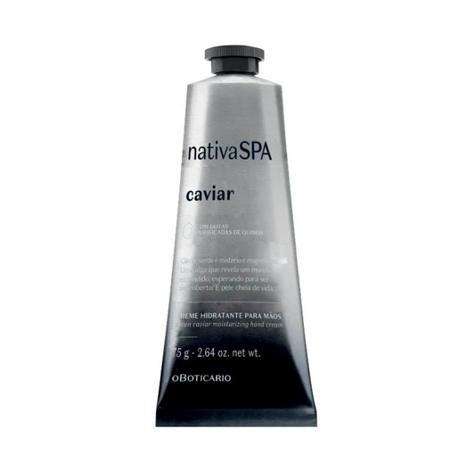 Nativa SPA Caviar Hand Cream, 75g|  O Boticario