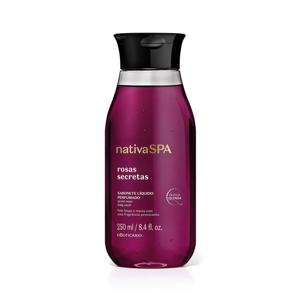 Nativa SPA Secret Roses Perfumed Body Wash – 250ml | O Boticario