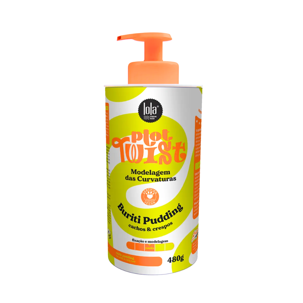 Lola Cosmetics Plot Twist Buriti Pudding Curl Defining Cream 480g/LOLA