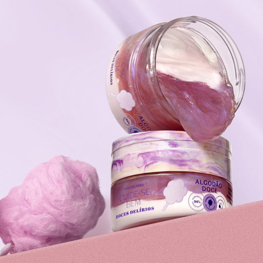 Cuide-se Bem Doces Delírios Cotton Candy Duo Body Cream