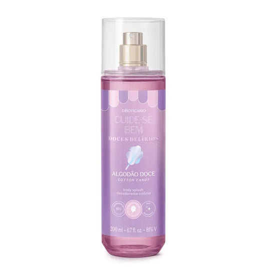 Cuide-se Bem Doces Delírios Cotton Candy Body Splash