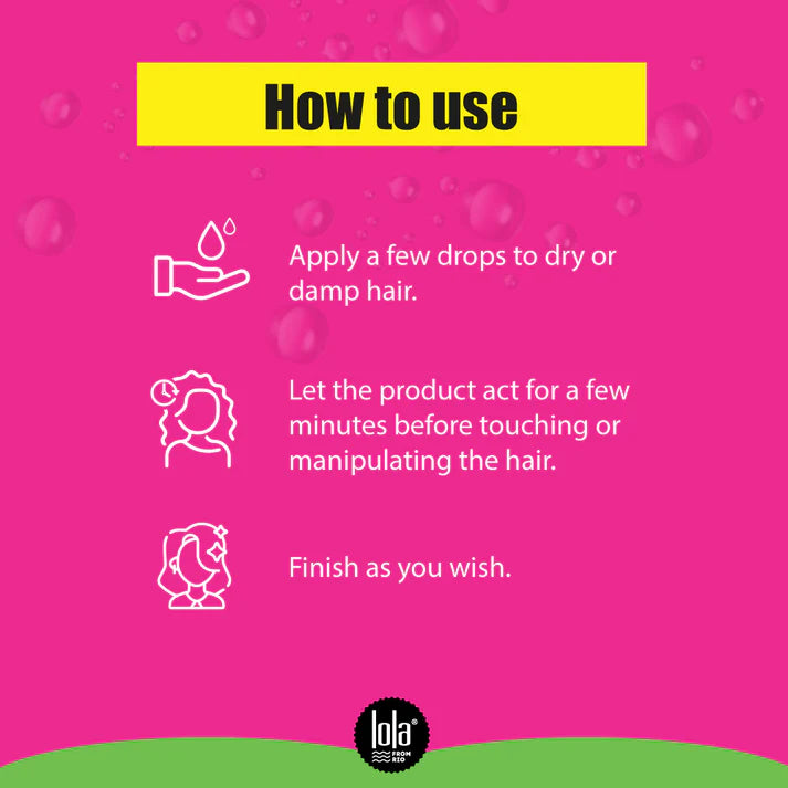 Xapadinha Antifrizz Gold Shine Disciplinary Oil 50ml | Lola from Rio