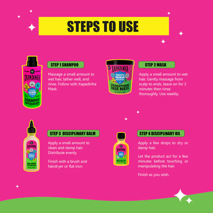 Xapadinha Antifrizz Gold Shine Disciplinary Oil 50ml | Lola from Rio