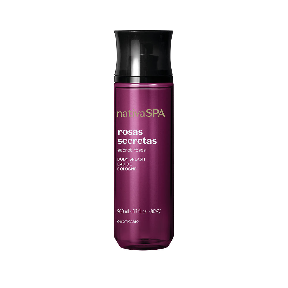 Nativa SPA Secret Roses Body Splash – 200ml | O Boticario