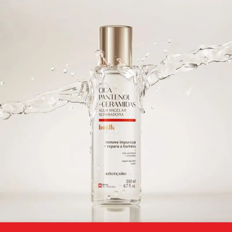 Botik Cica Pantenol + Ceramides Repairing Micellar Water | O Boticário
