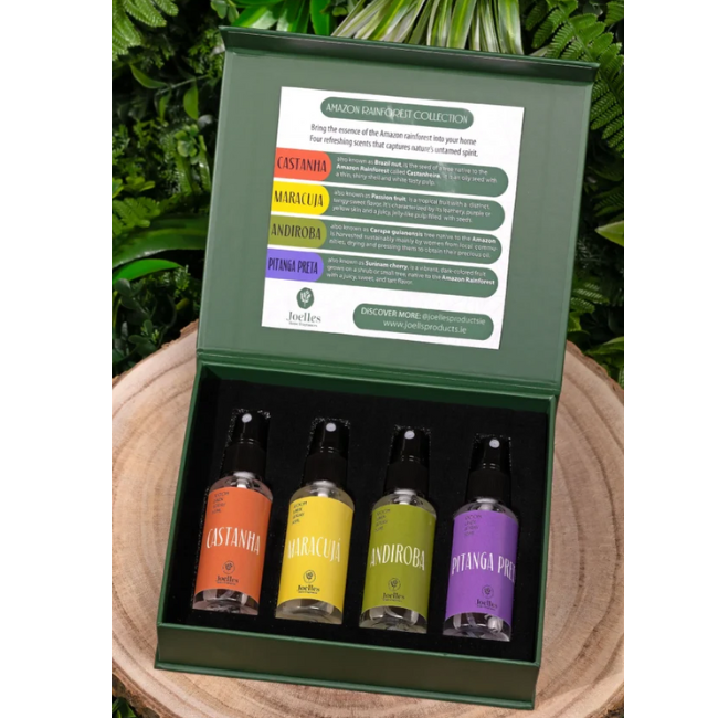 Premium Gift Spray Set Amazon rainforests with 4 Scents