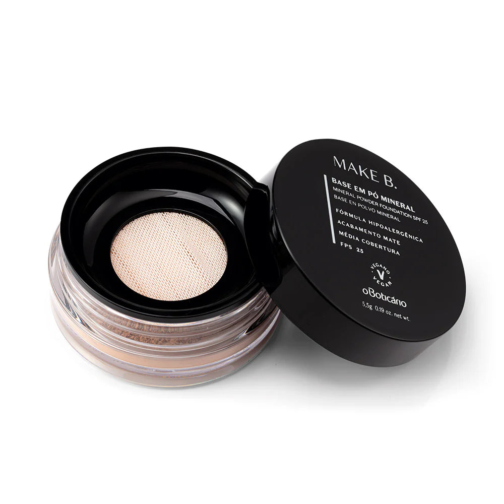 Make B. Mineral Powder Foundation – 5,5g | Base em Pó Mineral Make B