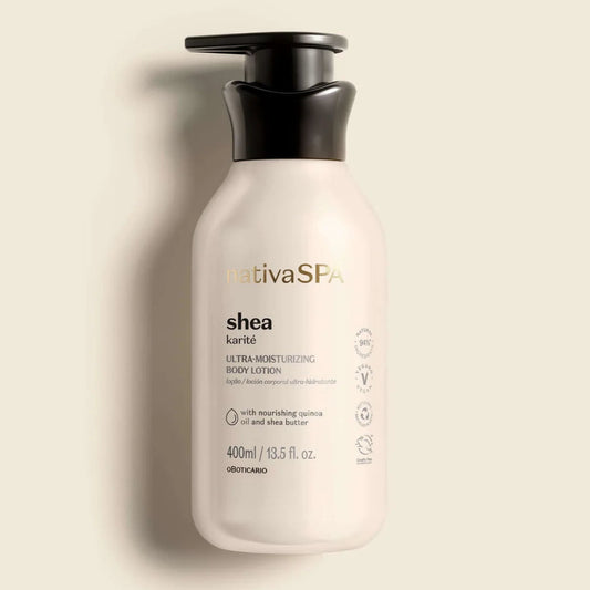 Nativa SPA Shea Karite Moisturizing Lotion 400ml | O Boticário