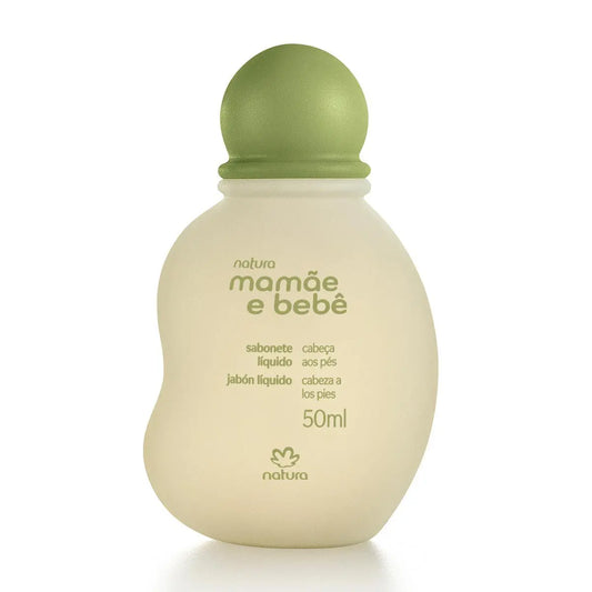 Baby Liquid Soap Head to Toe Mamãe e Bebê - 50ml | Natura