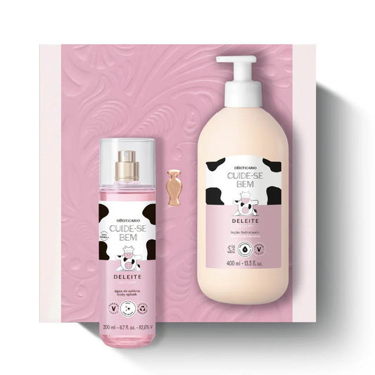 Kit Cuide-se bem Deleite Body Lotion and Body Splash