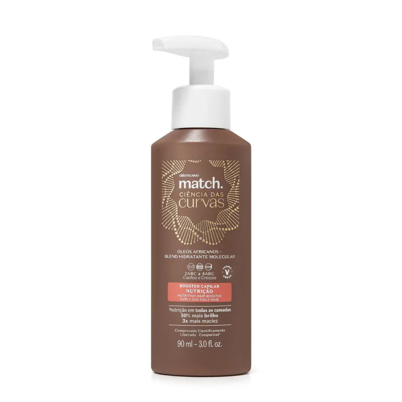 Match Curly and Coily Hair Nutrition Booster 90ml