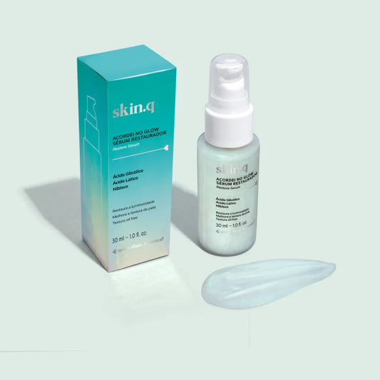 Glow Serum Gift Set (Silk Sleep Mask + Restore Serum)