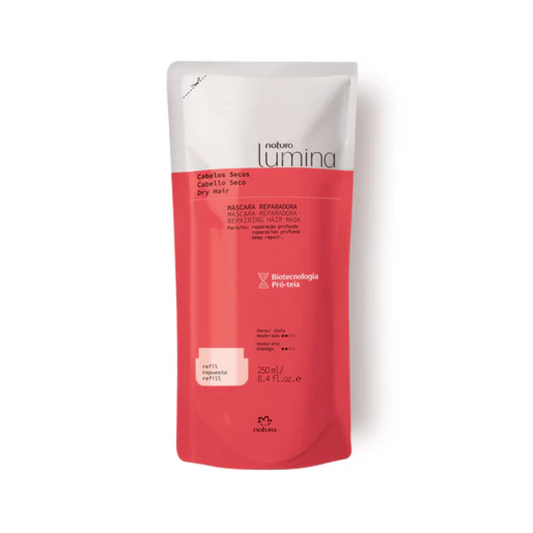 Lumina Dry Hair Repairing Hair Mask Refill 250 ml | Natura