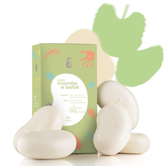 Mamãe e Bebê Soap Bar Box 5pcs. | Natura
