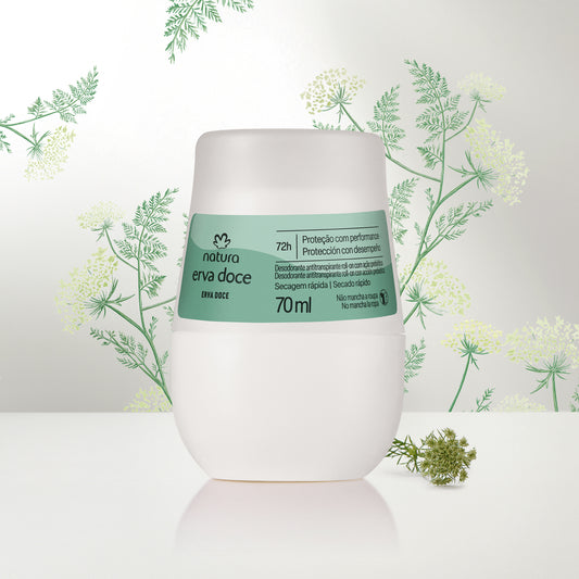 Todo Dia Roll On Anise Deodorant 70ml | Natura