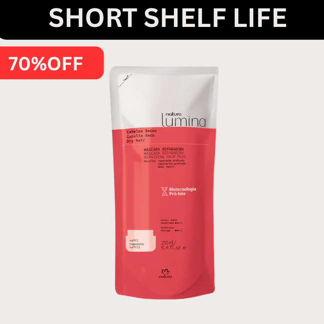 Lumina Dry Hair Repairing Hair Mask Refill 250 ml | Natura