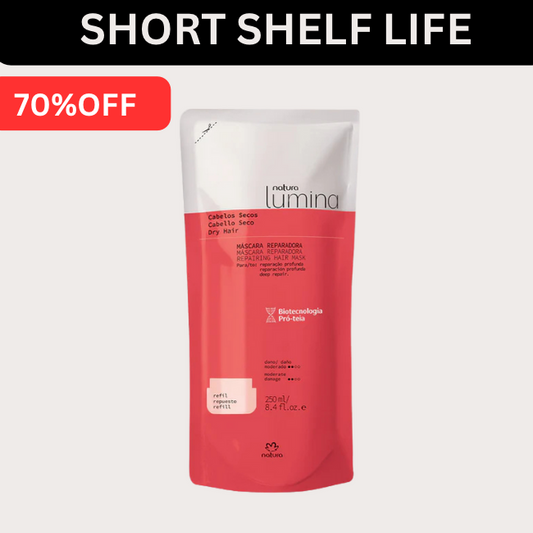 Lumina Dry Hair Repairing Hair Mask Refill 250 ml | Natura