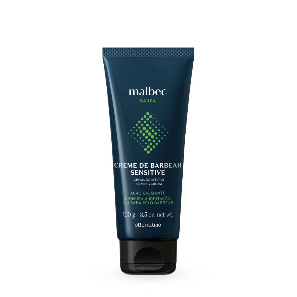Malbec Club Shaving Cream 100g | O Boticário