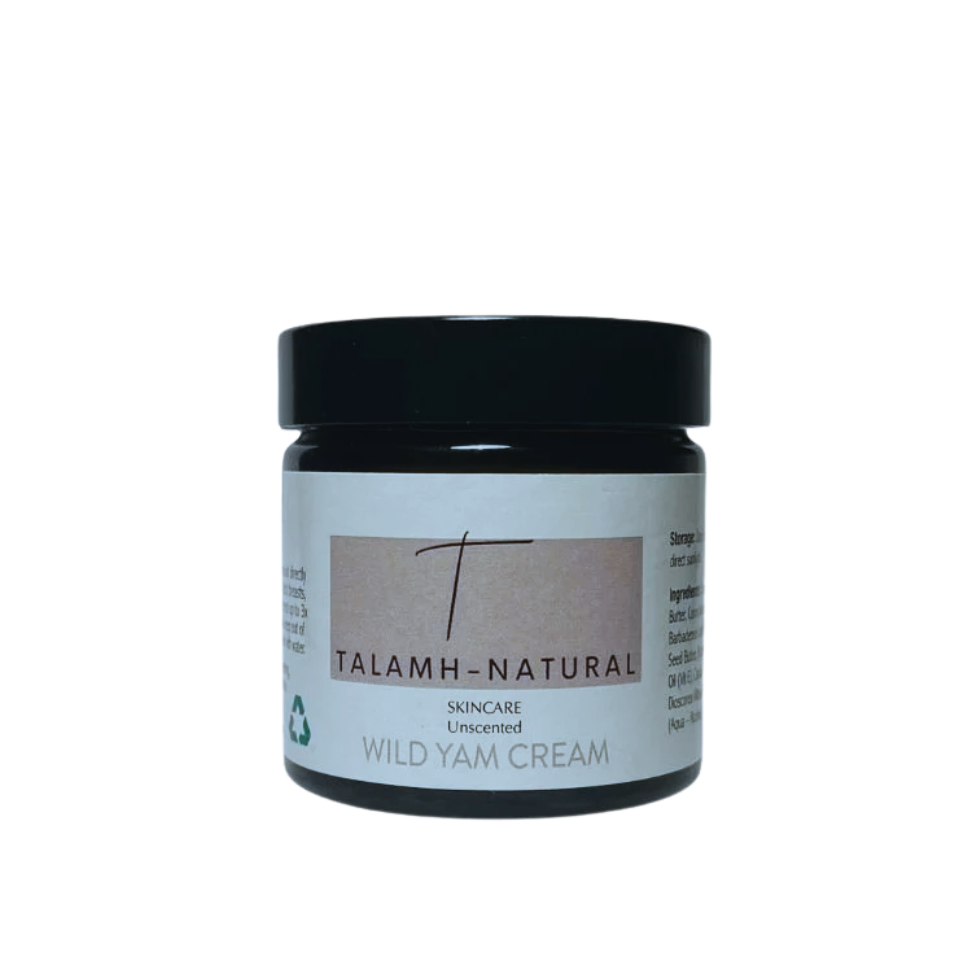 Wild Yam Unscented Cream 60ml | Talamh-Natural