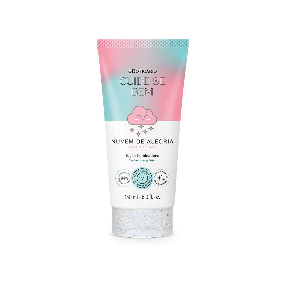 Cuide-se Bem Nuvem de Alegria Cloud of Joy Luminous Body Lotion 150ml | O Boticário