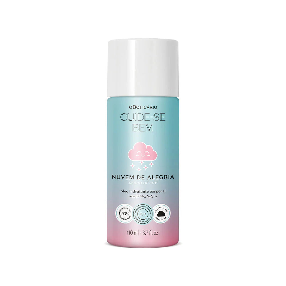 Cuide-se Bem Nuvem de Alegria Cloud of Joy Moisturising Body Oil 110ml | O Boticário