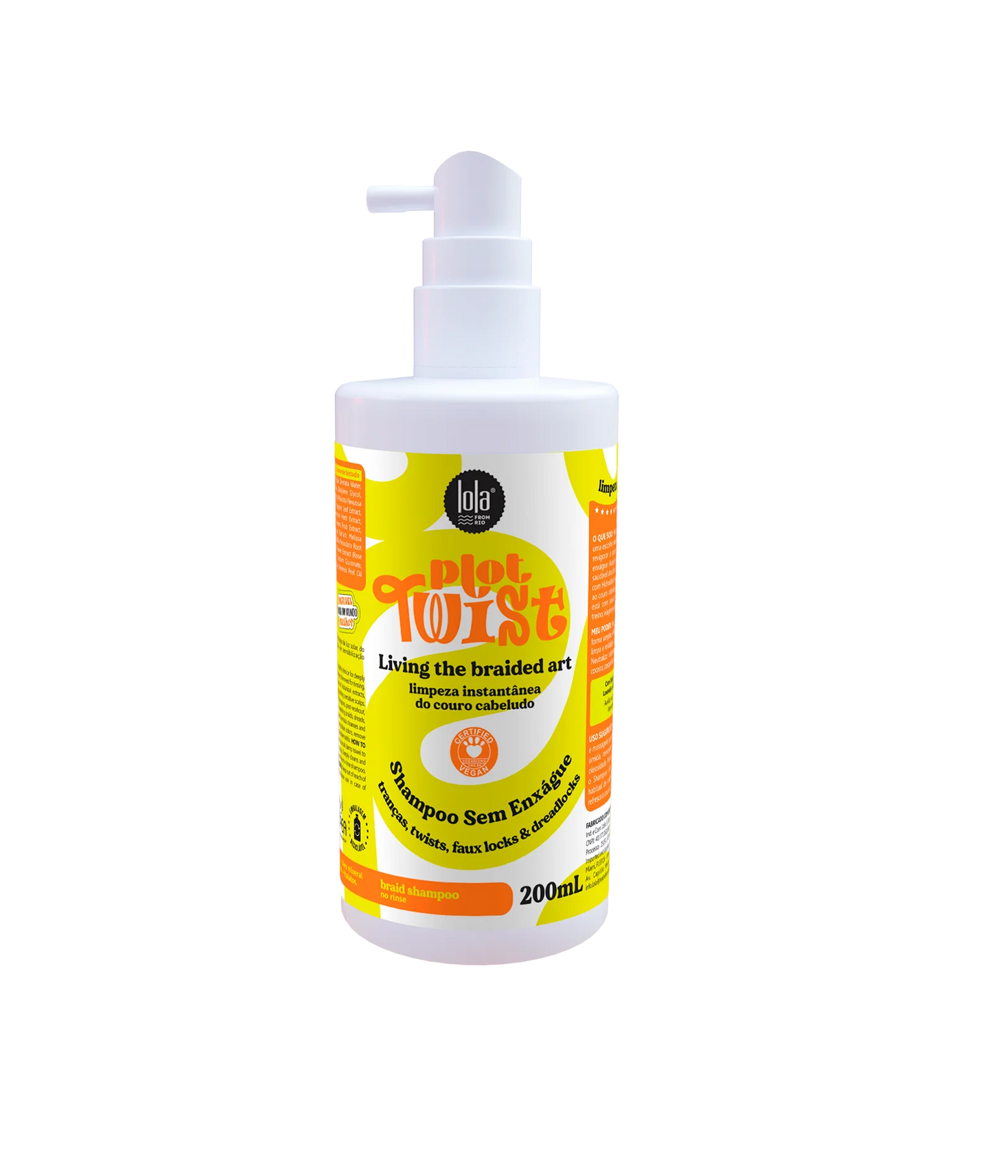 Plot Twist No Rinse Braid Shampoo 200ml | Lola Cosmetics