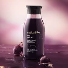 NativaSPA Merlot Grape Body Wash 250ml | O Boticário