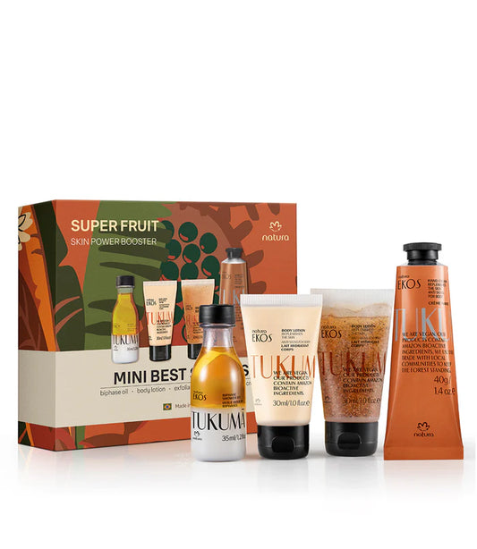 Kit Ekos Tukumã Super Fruit Skin Power Booster Holiday Mini Set | Natura
