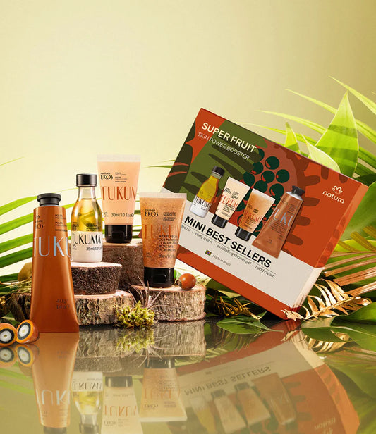 Kit Ekos Tukumã Super Fruit Skin Power Booster Holiday Mini Set | Natura